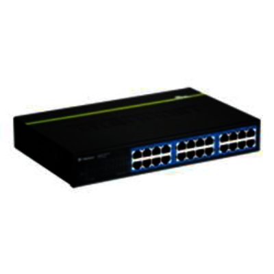TRENDnet 24-Port Gigabit GREENnet Desktop Switch TRENDnet 24-Port Gigabit GREENnet Desktop Switch